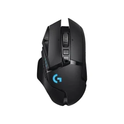 Logitech G502 LIGHTSPEED Wireless Ambidextrous Optical USB Gaming Mouse, Black (910-005565)* Mice