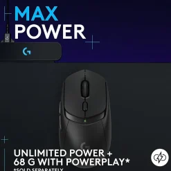 Logitech G309 LIGHTSPEED Wireless Optical Gaming Mouse, Black (910-007197)* Mice