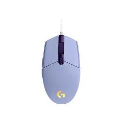 Logitech G203 LIGHTSYNC Gaming Mouse, Lilac (910-005851)* Ergonomic Mice