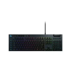 Logitech G815 LIGHTSYNC GL Clicky Gaming RGB Mechanical Keyboard, Black (920-009087)* Keyboards