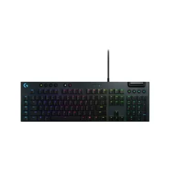 Logitech G815 LIGHTSYNC GL Linear Gaming RGB Mechanical Keyboard, Black (920-009000)* Keyboards