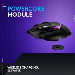 Logitech G PowerPlay Wireless Charging Gaming Mouse Pad (943-000109)* Ergonomic Wrist Rests