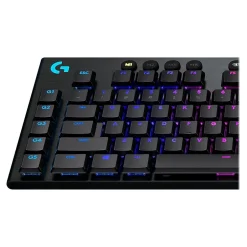 Logitech G915 TKL LIGHTSPEED GL Linear Wireless Gaming RGB Mechanical Keyboard, Black (920-009512)* Keyboards