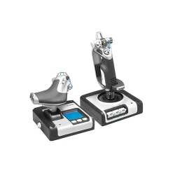 Logitech G X52 H.O.T.A.S. 945-000025 Throttle and Stick Simulation Controller* Gaming Accessories