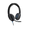 Logitech H540 Computer HD Headset, Over-the-Head, Black (981-000510)* Gaming Headsets