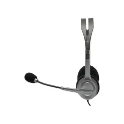 Logitech H111 3.5mm Stereo Computer Headset, On-Ear, Black (981-000612)* Gaming Headsets