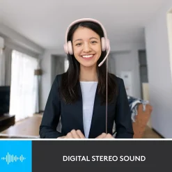 Logitech H390 Noise Canceling Stereo Headset, (981-001280)* Headsets