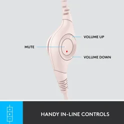 Logitech H390 Noise Canceling Stereo Headset, (981-001280)* Headsets