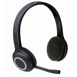Logitech H600 Wireless Computer Headset, Over-the-Head, Black* Headsets