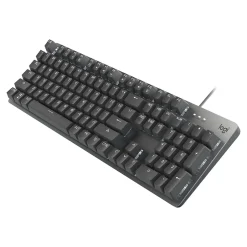 Logitech K845 Mechanical Illuminated Aluminum Gaming Keyboard, Cherry MX Blue Switches, Black (920-009864)* Keyboards