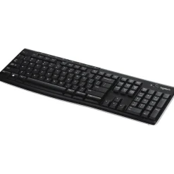 Logitech K270 USB Wireless Keyboard, Black (920-003051)* Ergonomic Keyboards