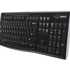 Logitech K270 USB Wireless Keyboard, Black (920-003051)* Ergonomic Keyboards