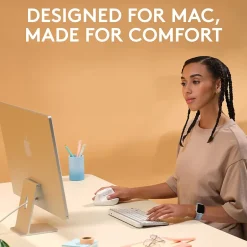 Logitech Lift Vertical Ergonomic Wireless Optical Mouse for Mac, (910-006471)* Ergonomic Mice