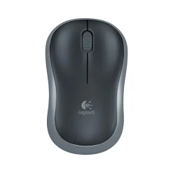 Logitech M185 Wireless Ambidextrous Optical USB Mouse, Swift Grey (910-002225)* Ergonomic Mice