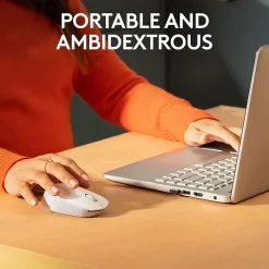 Logitech M170 Wireless Ambidextrous Optical Mouse, Off-White (910-006864)* Mice