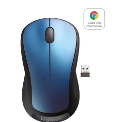 Logitech M310 Wireless Ambidextrous Optical Mouse, Peacock Blue (910-001917)* Mice