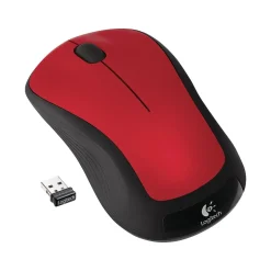 Logitech M310 Wireless Ambidextrous Optical Mouse, Flame Red Gloss (910-002486)* Mice