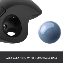 Logitech M575 Wireless Ergonomic Trackball Bluetooth & USB Mouse, (910-005869)* Ergonomic Mice