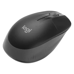 Logitech M190 Wireless Optical USB Mouse, USB, Black/Gray (910-005901)* Ergonomic Mice