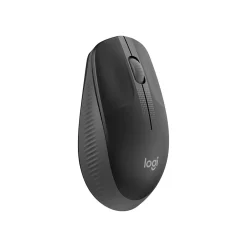 Logitech M190 Wireless Optical USB Mouse, USB, Black/Gray (910-005901)* Ergonomic Mice