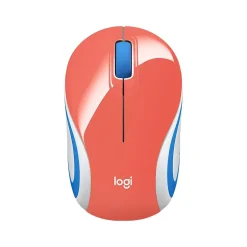 Logitech M187 Wireless Optical USB Mouse with 14" Laptop Sleeve, Blue Sunset (910-005737)* Mice