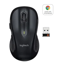Logitech M510 Wireless Optical USB Mouse, Black (910-001822)* Mice
