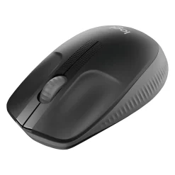 Logitech M190 Wireless Optical USB Mouse, USB, Black/Gray (910-005901)* Mice