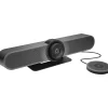 Logitech MeetUp and Expansion Mic HD Video and Audio Conferencing System for Small Meeting Rooms (960-001201)* Webcams