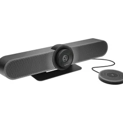 Logitech MeetUp and Expansion Mic HD Video and Audio Conferencing System for Small Meeting Rooms (960-001201)* Webcams