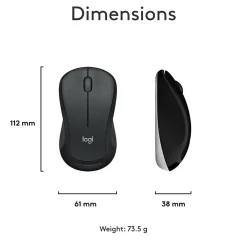 Logitech MK540 Advanced Wireless Keyboard and Mouse Combo, Black (920-008671)* Ergonomic Keyboard & Mouse Sets