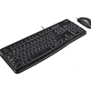 Logitech MK120 Optical Wired Keyboard and Mouse Combo, Black (920-002565)* Ergonomic Keyboard & Mouse Sets