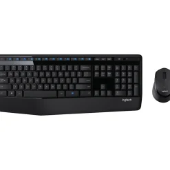 Logitech MK345 Wireless Keyboard & Mouse, Black (920-006481)* Ergonomic Keyboard & Mouse Sets