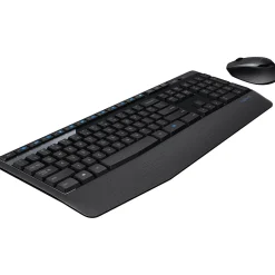 Logitech MK345 Wireless Keyboard & Mouse, Black (920-006481)* Ergonomic Keyboard & Mouse Sets