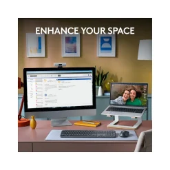 Logitech MK955 Wireless Keyboard and Optical Mouse Combo, Black (920-012425)* Ergonomic Keyboard & Mouse Sets