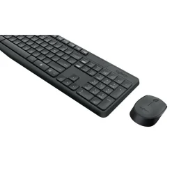 Logitech MK235 Wireless Keyboard and Optical Mouse Combo, Black (920-007897)* Ergonomic Keyboard & Mouse Sets