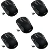 Logitech M325S Wireless Ambidextrous Optical USB Mouse, Black, 5/Pack (Logi910-5pk-VB)* Mice