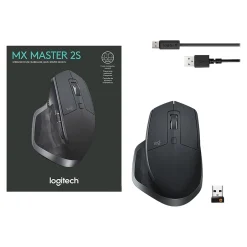 Logitech MX 910-005965 Wireless Laser Mouse, Graphite* Ergonomic Mice