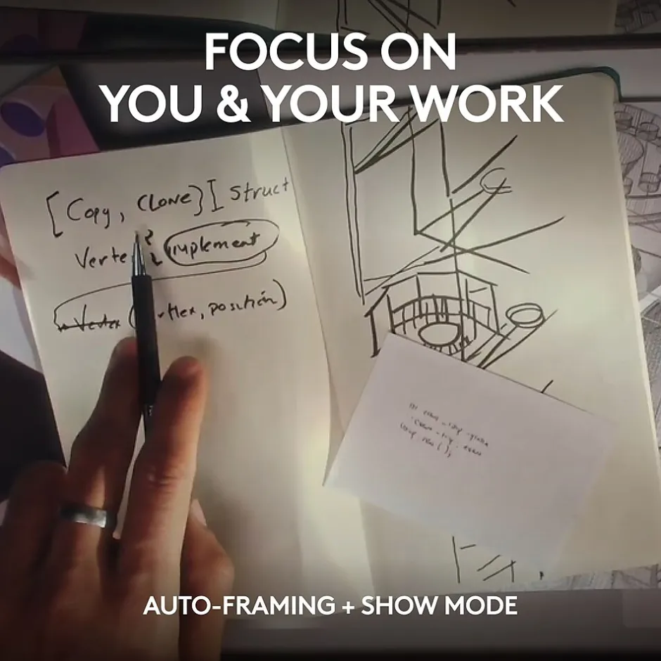 Logitech MX BRIO 705 4K Webcam, 8.5 Megapixel (960-001529)* Webcams