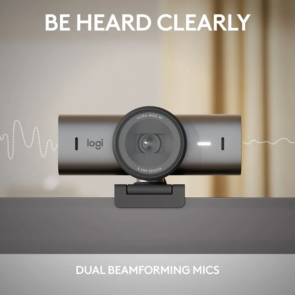 Logitech MX BRIO 705 4K Webcam, 8.5 Megapixel (960-001529)* Webcams