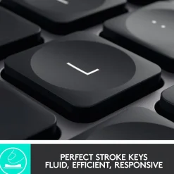 Logitech MX Keys for Mac Wireless Keyboard, Space Gray (920-009552)* Keyboards