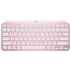 Logitech MX Keys Mini Wireless Ergonomic Keyboard, Rose (920-010474)* Ergonomic Keyboards