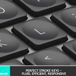 Logitech MX Keys Mini Wireless Ergonomic Keyboard, Black (920-010475)* Ergonomic Keyboards