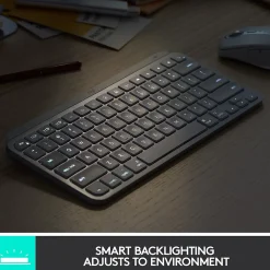 Logitech MX Keys Mini Wireless Ergonomic Keyboard, Black (920-010475)* Ergonomic Keyboards