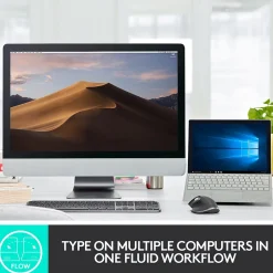 Logitech MX Keys Wireless Keyboard, Black (920-009295)* Keyboards