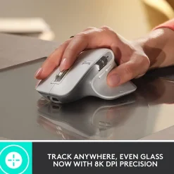 Logitech MX Master 3S Wireless Ergonomic Optical Bluetooth & USB Mouse, Pale Gray (910-006558)* Ergonomic Mice