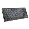 Logitech MX Mechanical Mini Illuminated Wireless Ergonomic Keyboard, Black/Gray (920-010551)* Keyboards