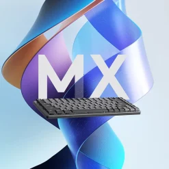 Logitech MX Mechanical Mini Illuminated Wireless Ergonomic Keyboard, Black/Gray (920-010551)* Keyboards