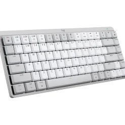 Logitech MX Mechanical Mini for Mac Wireless Ergonomic Keyboard, Pale Gray (920-010553)* Ergonomic Keyboards