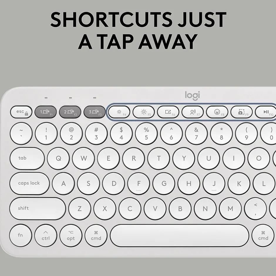 Logitech Pebble 2 Wireless Mouse Keyboard Combo, (920-012201)* Ergonomic Keyboard & Mouse Sets