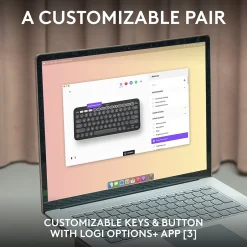 Logitech Pebble 2 Wireless Mouse Keyboard Combo, (920-012200)* Ergonomic Keyboard & Mouse Sets